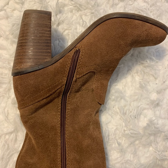 DOLCE VITA over the knee camel brown suede boots - Picture 6 of 8